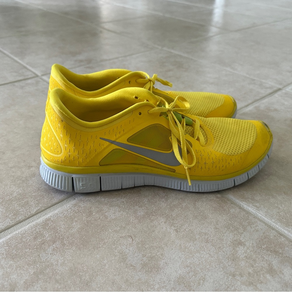 Nike Vibrant Yellow Running Shoes